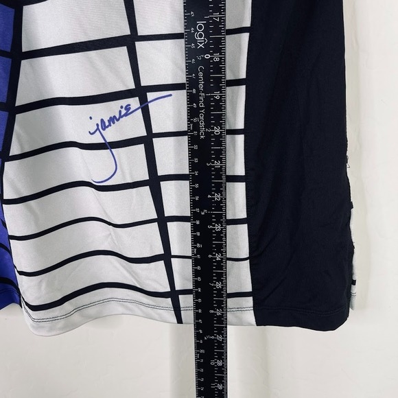 Jamie Sadock Womens Golf Athleisure 1/4 Zip Pullover Polo Shirt Striped Size XL‎ - Picture 6 of 9